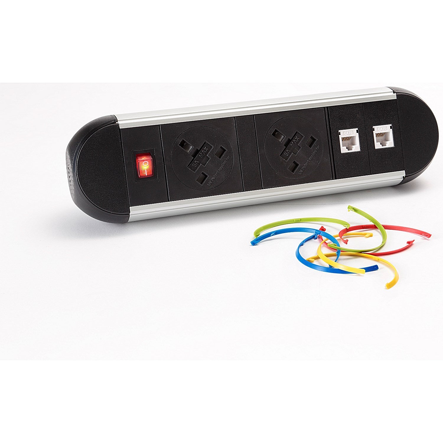 Impulse Desktop Power Module, With CAT5E Data Easy2Order : IP000014