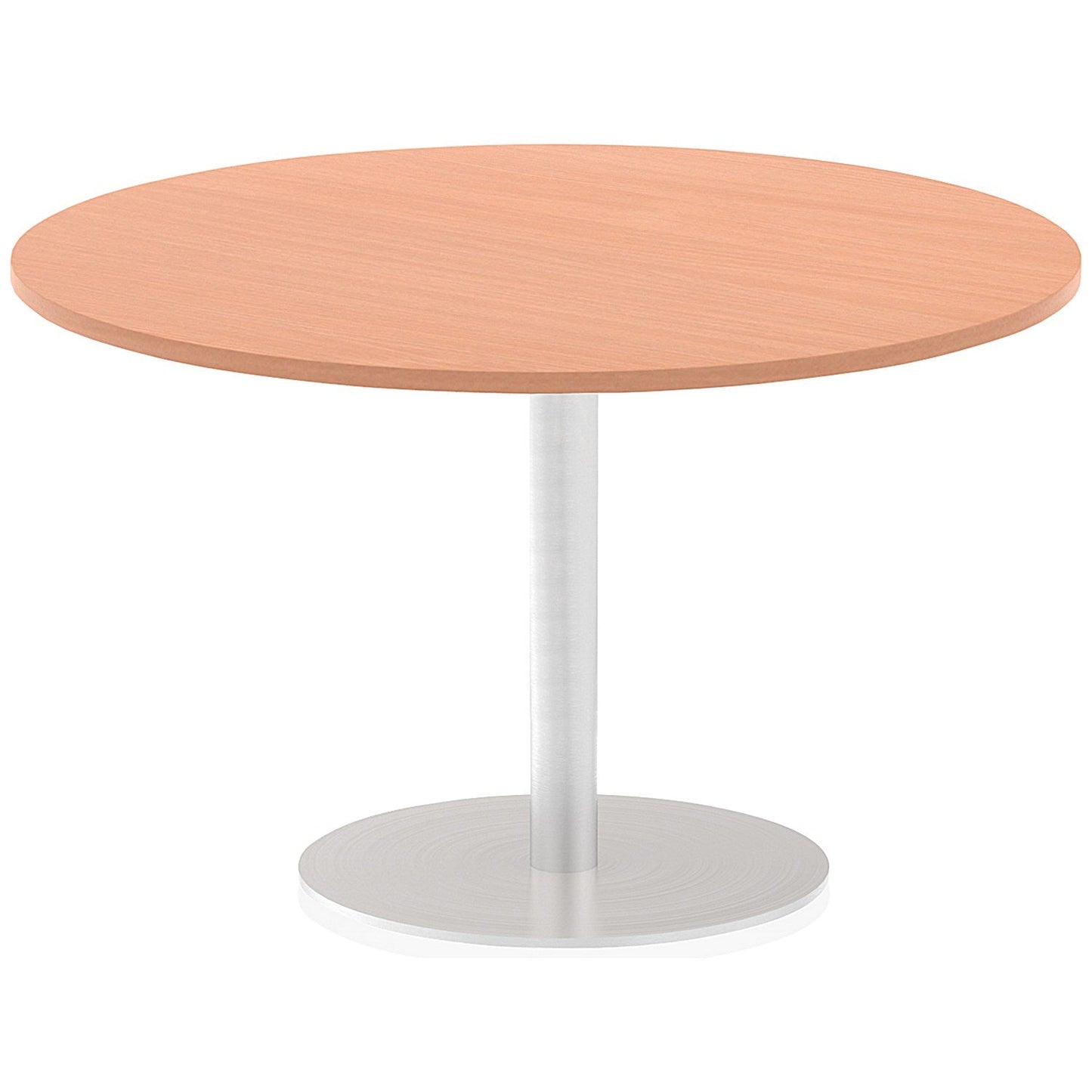 Italia Poseur Circular Table, 1200mm Diameter, Beech