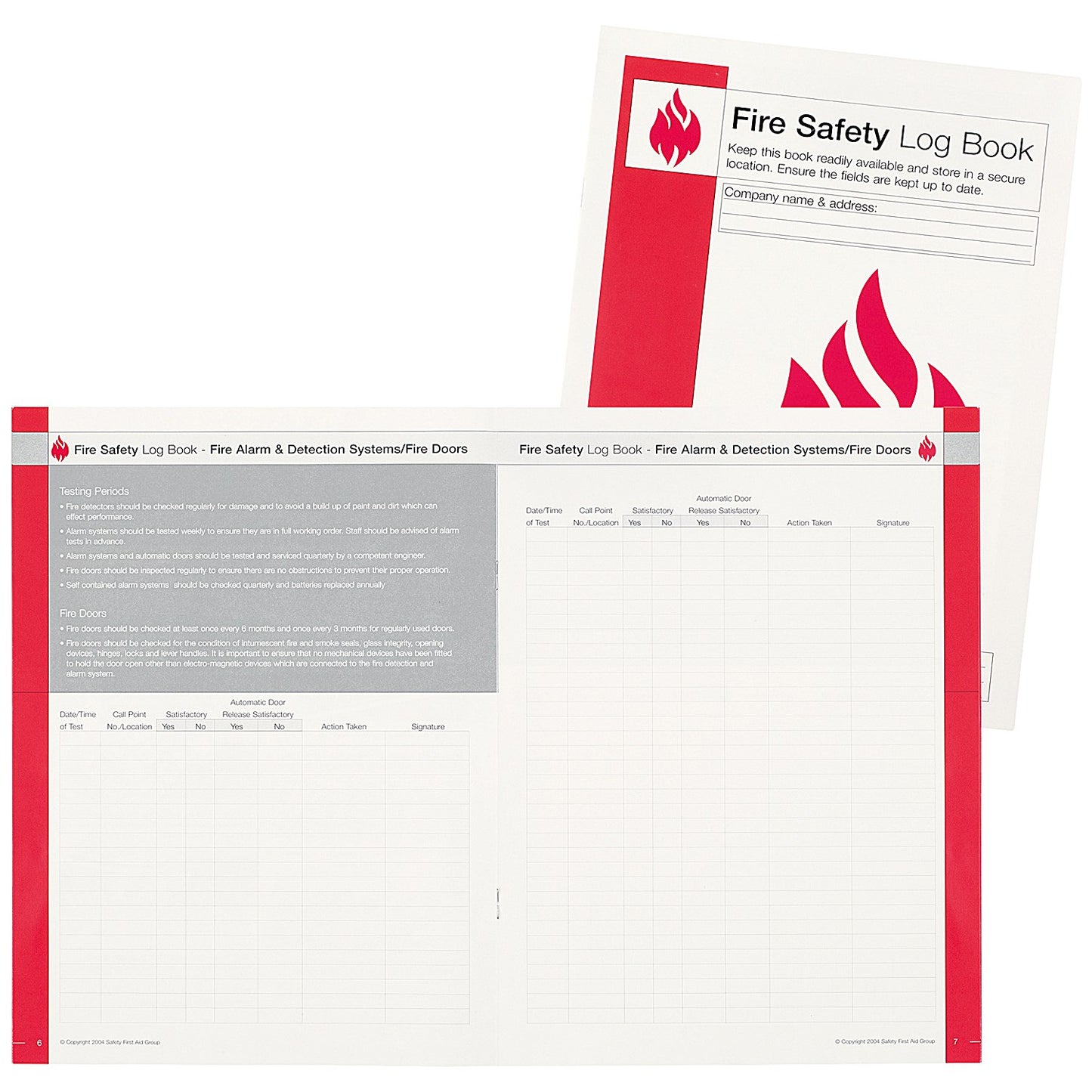 Fire Safety Log Record Book