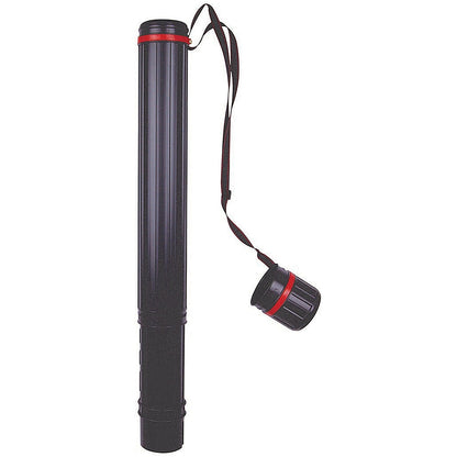 Jakar Jumbo Extendable Telescopic Tube with Carry Strap, Black/Red Easy2Order : JA06037