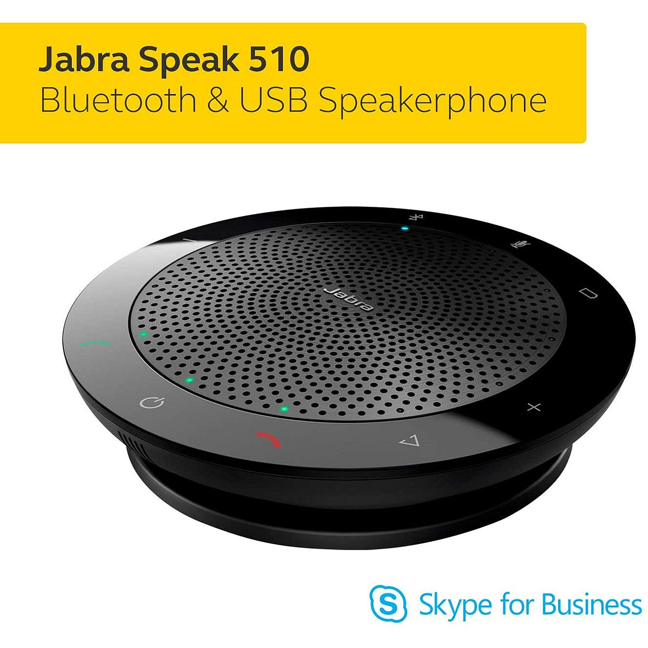 Jabra Speak 510 UC Speaker with Built In Microphone 7510-209