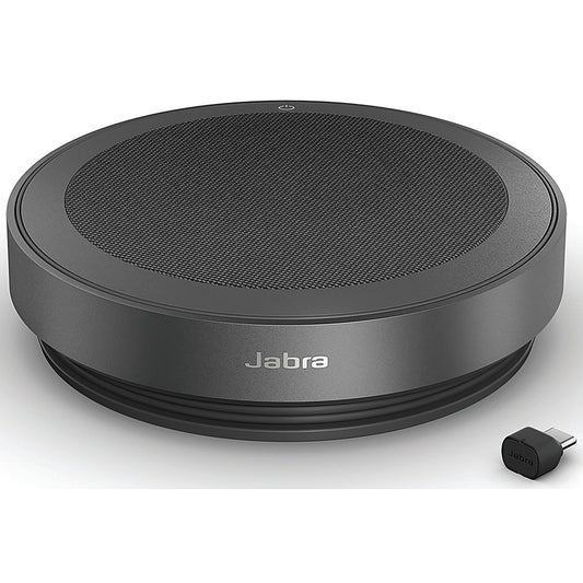 Jabra Speak2 75 Wireless Speakerphone, Bluetooth, USB-C USB-A, Jabra Link 380c Adapter, UC