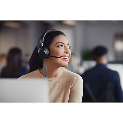 Jabra Evolve2 40 SE Monaural Wired Headset, USB-A, UC Version
