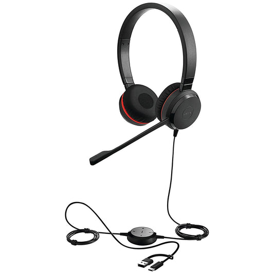 Jabra Evolve 30 II USB C/AMS Stereo Headset 5399-823-369