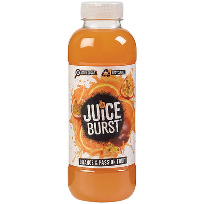 Juice Burst Orange and Passion Fruit Juice, 500ml, Pack of 12 Easy2Order : JBS00537