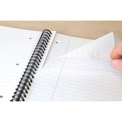 Cambridge Recycled Wirebound Notebook, Ruled, A4, 100 Pages, Pack of 5