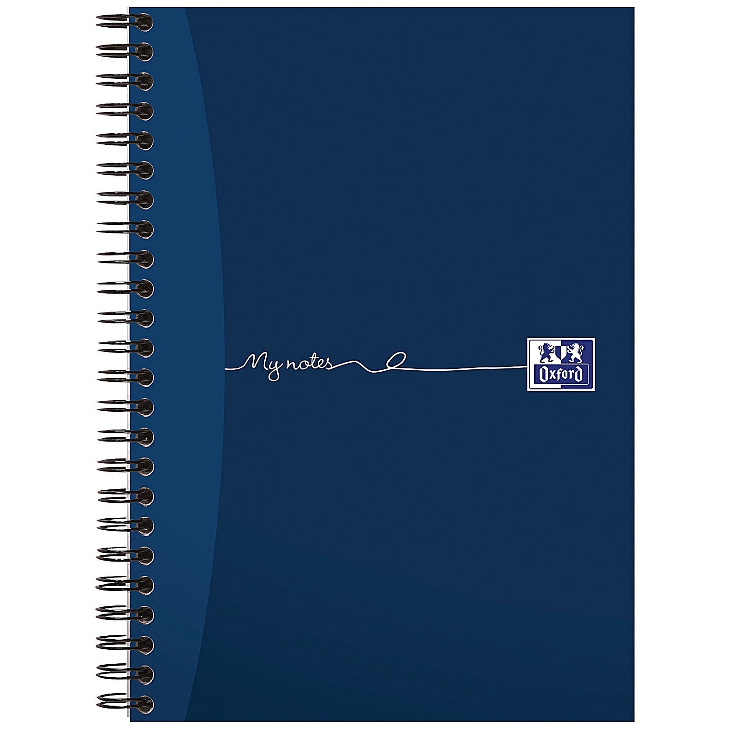 Oxford MyNotes Wirebound Notebook, A5, 100 Pages, Blue, Pack of 5