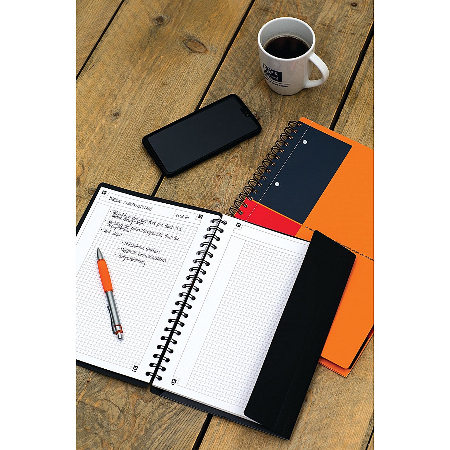 Oxford International Meeting Book, A4+, Ruled, 160 Pages