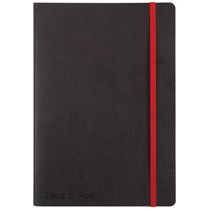 Black n' Red Soft Cover Business Journal, A5, Numbered Pages, 144 Pages