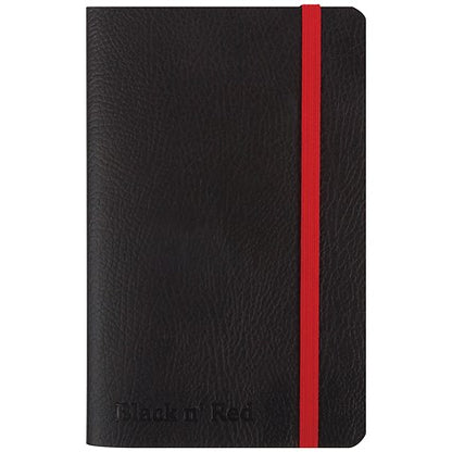 Black n' Red Soft Cover Business Journal, A6, Numbered Pages, 144 Pages