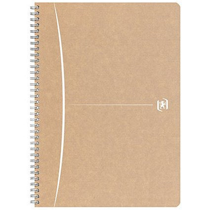 Oxford Touareg Wirebound Notebook, A4, Ruled, 180 Pages, Pack of 5
