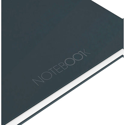 Oxford Hardback Twin Wire Notebook, A4+, Ruled, 160 Pages, Black