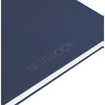 Oxford Hardback Twin Wire Notebook, A4+, Ruled, 160 Pages, Blue