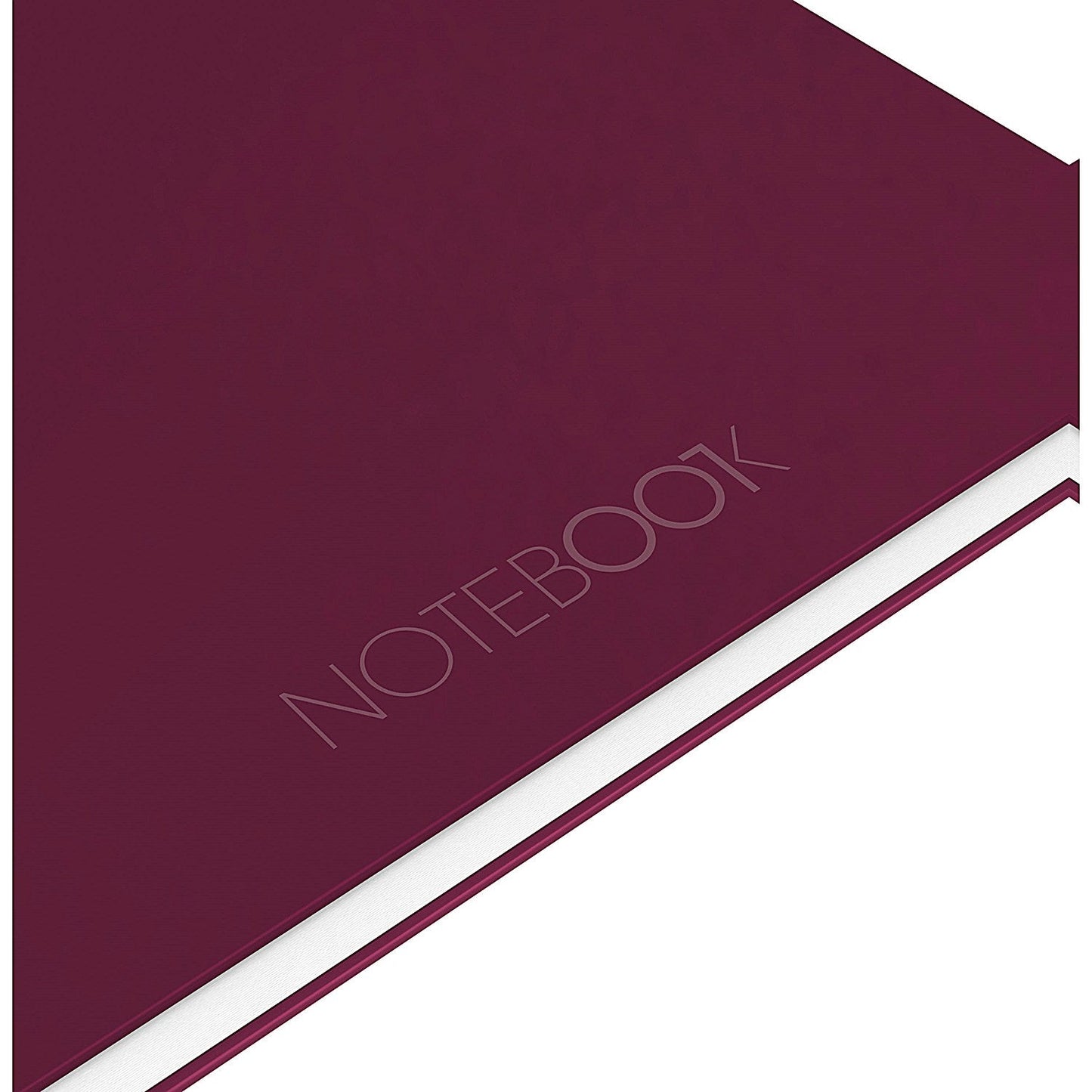 Oxford Hardback Twin Wire Notebook, A4+, Ruled, 160 Pages, Red