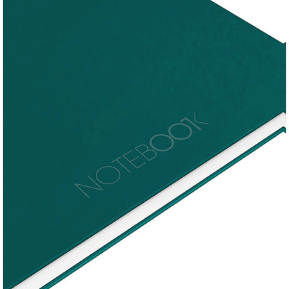 Oxford Hardback Twin Wire Notebook, A4+, Ruled, 160 Pages, Green