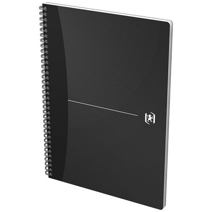 Oxford Metallics Wirebound Notebook, A4, Ruled, 180 Pages, Random Colour, Pack of 5