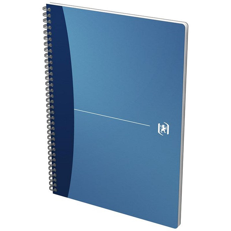 Oxford Metallics Wirebound Notebook, A4, Ruled, 180 Pages, Random Colour, Pack of 5