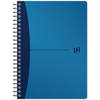 Oxford Metallics Wirebound Notebook, A5, Ruled, 180 Pages, Random Colour, Pack of 5