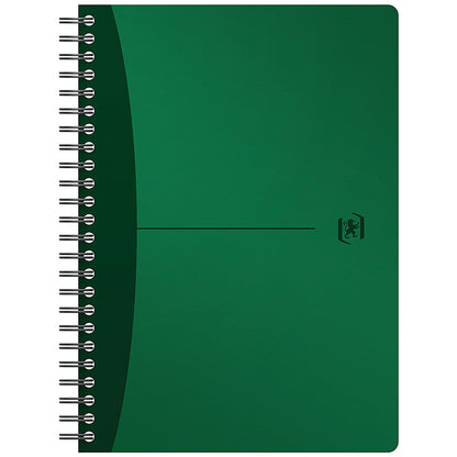 Oxford Metallics Wirebound Notebook, A5, Ruled, 180 Pages, Random Colour, Pack of 5