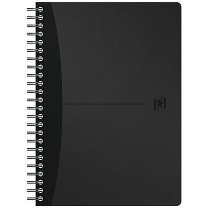Oxford Metallics Wirebound Notebook, A5, Ruled, 180 Pages, Random Colour, Pack of 5