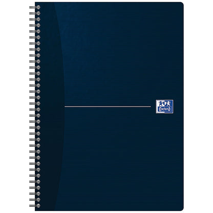 Oxford Office Soft Cover Wirebound Notebook, A4, 180 Pages, Random Colour, Pack of 5