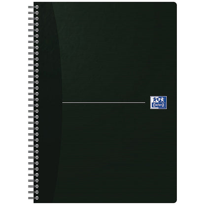 Oxford Office Soft Cover Wirebound Notebook, A4, 180 Pages, Random Colour, Pack of 5