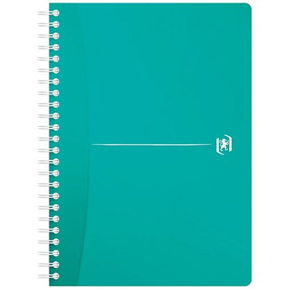 Oxford Office Wirebound Notebook, A5, 180 Pages, Random Bright Colour, Pack of 5