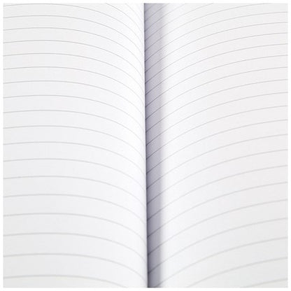Black n' Red Casebound Notebook, A5, Ruled & Numbered, 144 Pages