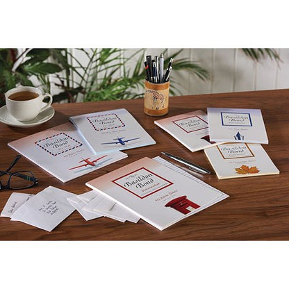 Basildon Bond Watermarked Pad, 229x178mm, 40 Sheets, White, Pack of 10