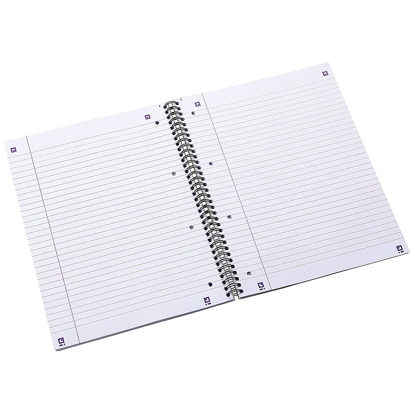 Oxford My Notes Wirebound Notebook, A4, Ruled with Margin, 200 Pages, Blue, Pack of 3