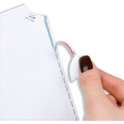 Plus Fabric C5 Pocket Envelopes, White, Peel and Seal, 120gsm, Pack of 500