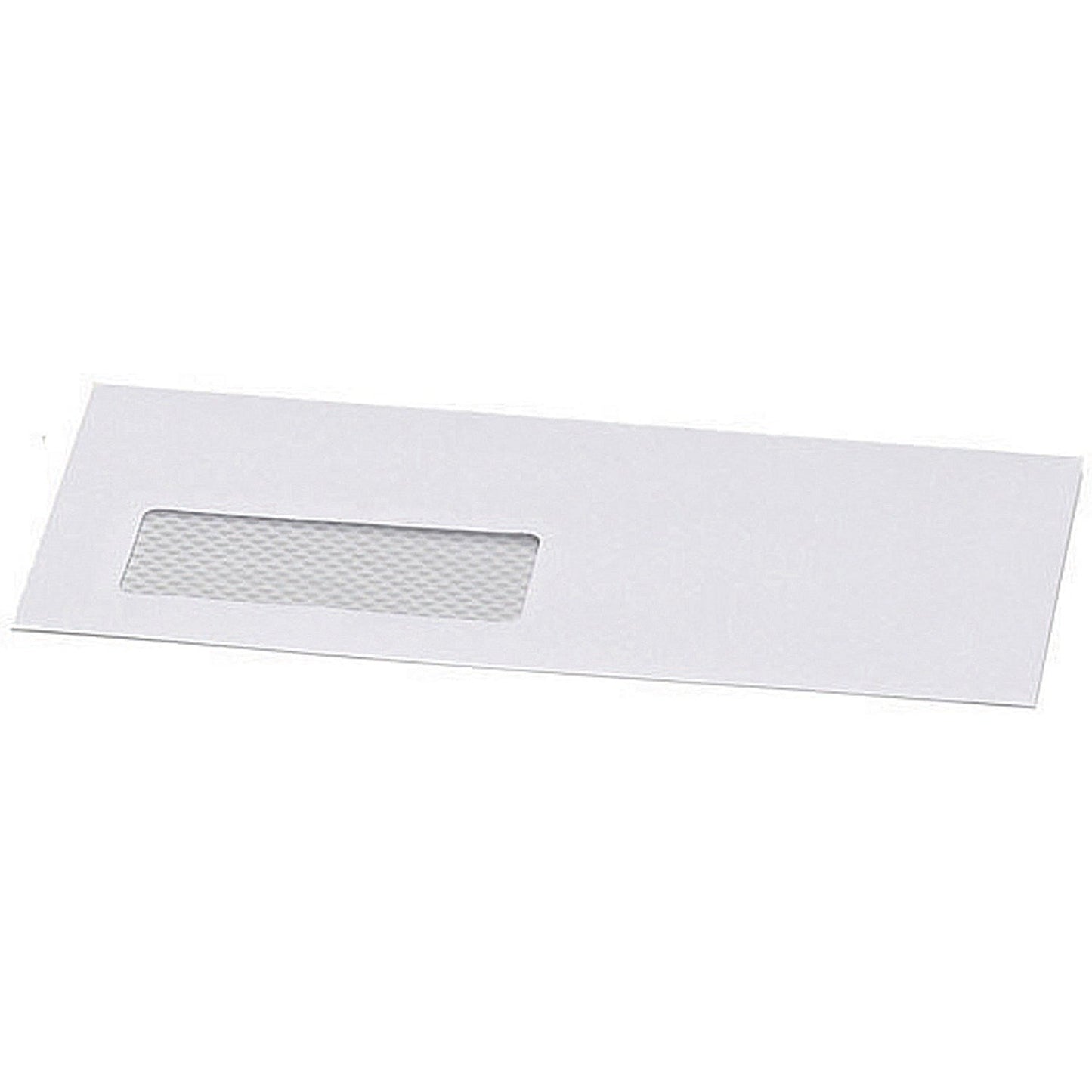 Postmaster DL Wallet Envelopes with Window, 90gsm, Gummed, White, Pack of 500