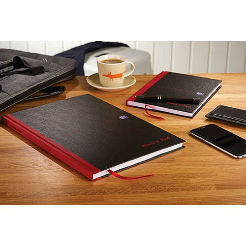 Black n' Red Single Cash Account Book, 192 Pages, A5, Pack of 5