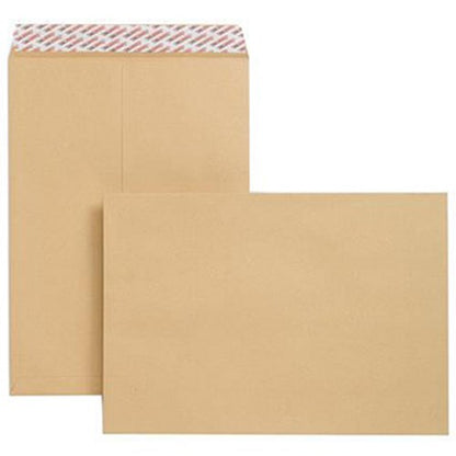 New Guardian Heavyweight C3 Pocket Envelopes, Manilla, Peel and Seal, 130gsm, Pack of 125