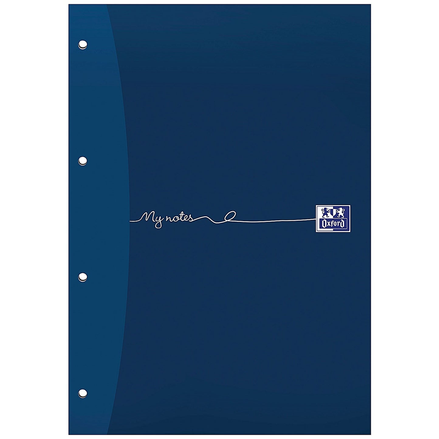 Oxford My Notes Sidebound Refill Pad, A4, Ruled with Margin, 200 Pages, Blue, Pack of 5