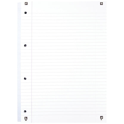 Oxford My Notes Sidebound Refill Pad, A4, Ruled with Margin, 200 Pages, Blue, Pack of 5