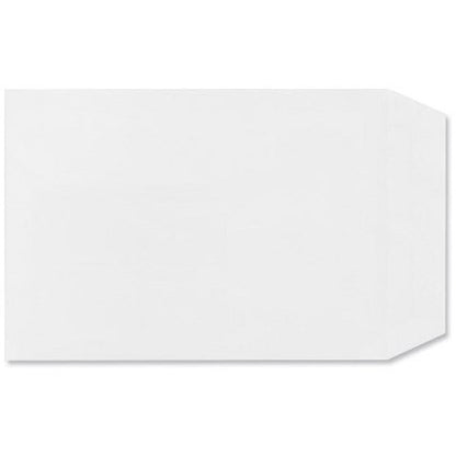 Plus Fabric C5 Pocket Envelopes, Self Seal, 120gsm, White, Pack of 500
