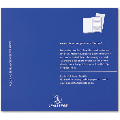 Challenge Receipt Duplicate Book, 100 Sets, 105x130mm, Pack of 5