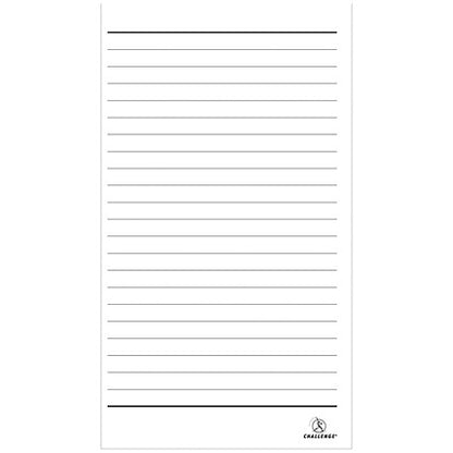 Challenge Carbonless Triplicate Book, Ruled, 100 Sets, 210x130mm, Pack of 5