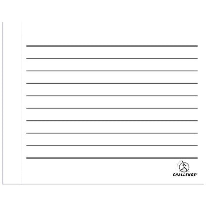 Challenge Carbonless Triplicate Book, Ruled, 100 Sets, 105x130mm, Pack of 5
