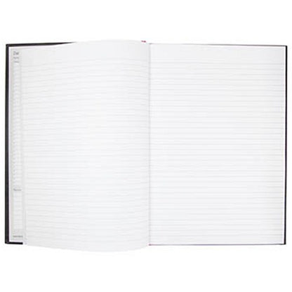 Black n' Red Casebound Notebook, A4, Ruled, 384 Pages
