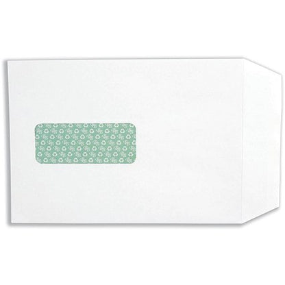 Basildon Bond Recycled C5 Envelopes, Window, White, Peel and Seal, 120gsm, Pack of 500