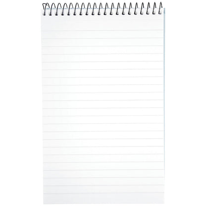 Cambridge Everyday Wirebound Notebook, 200x125mm, Ruled, 300 Pages, Blue, Pack of 5