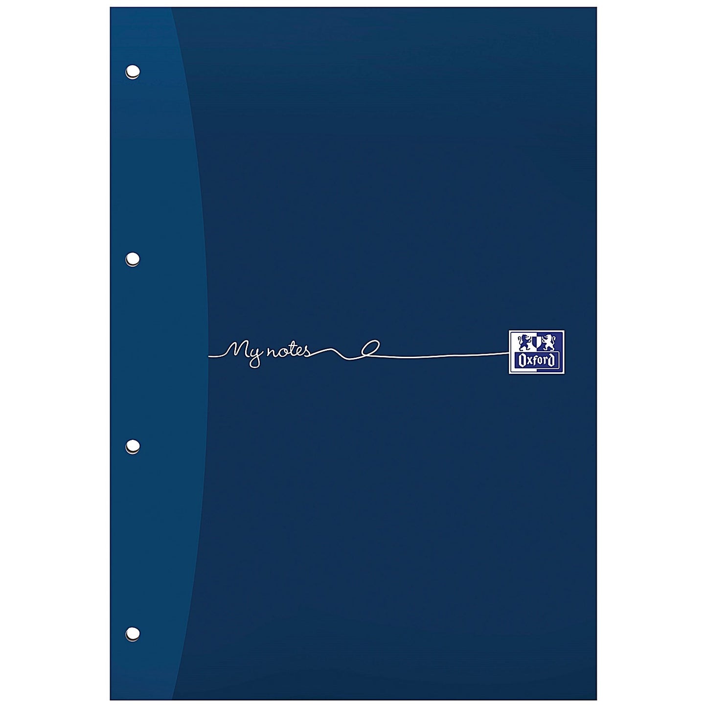 Oxford My Notes Headbound Refill Pad, A4, Ruled with Margin, 160 Pages, Blue, Pack of 5