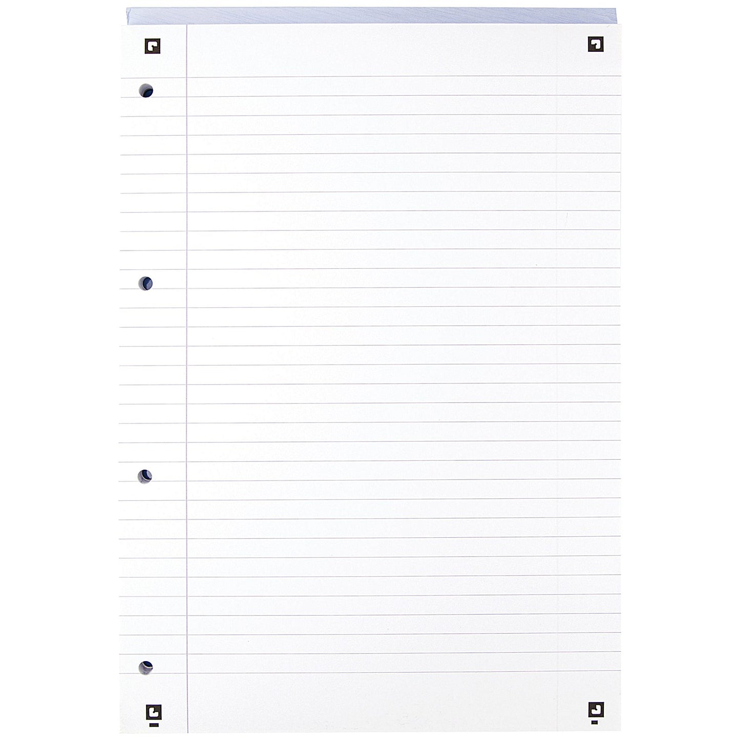 Oxford My Notes Headbound Refill Pad, A4, Ruled with Margin, 160 Pages, Blue, Pack of 5