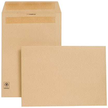 New Guardian Heavyweight C4 Pocket Envelopes, Manilla, Self Seal, 130gsm, Pack of 250
