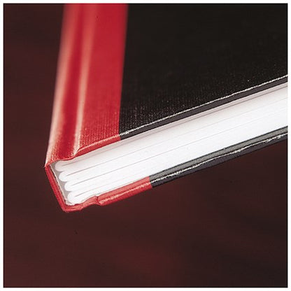 Black n' Red Recycled Casebound Notebook, A4, Ruled, 192 Pages, Pack of 5