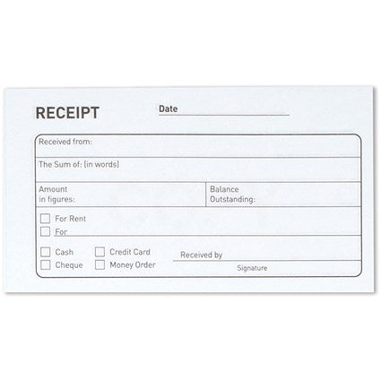 Challenge Carbonless Wirebound Duplicate Receipt Book, 200 Sets, 141x280mm, Pack of 1