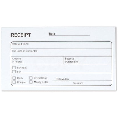 Challenge Carbonless Wirebound Duplicate Receipt Book, 200 Sets, 141x280mm, Pack of 1