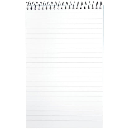 Cambridge Headbound Wirebound Notebook, 200x125mm, Ruled, 160 Pages, Blue, Pack of 10